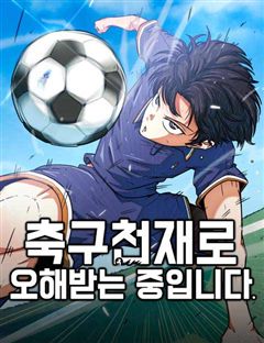 축구천재로 오해받는 중입니다 표지